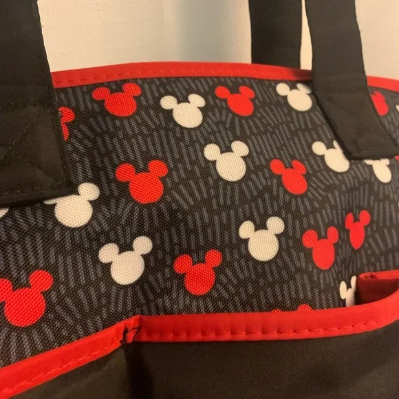 Disney Bay Diaper bag Mickey Mouse red black white gray - Picture 8 of 11